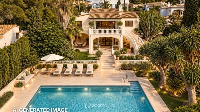 3 chambre Villa/Maison à vendre à Moraira, Teulada-Moraira avec piscine garage - 1 425 000 € (Ref: 9479445)