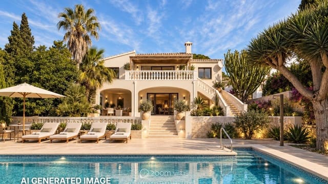3 chambre Villa/Maison à vendre à Moraira, Teulada-Moraira avec piscine garage - 1 425 000 € (Ref: 9479445)