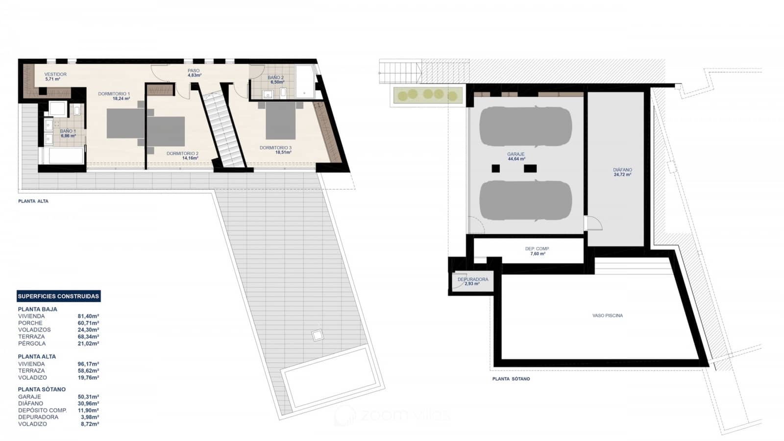 3 soverom Villa til salgs i Javea / Xabia med svømmebasseng - € 1 620 000 (Ref: 9591956)