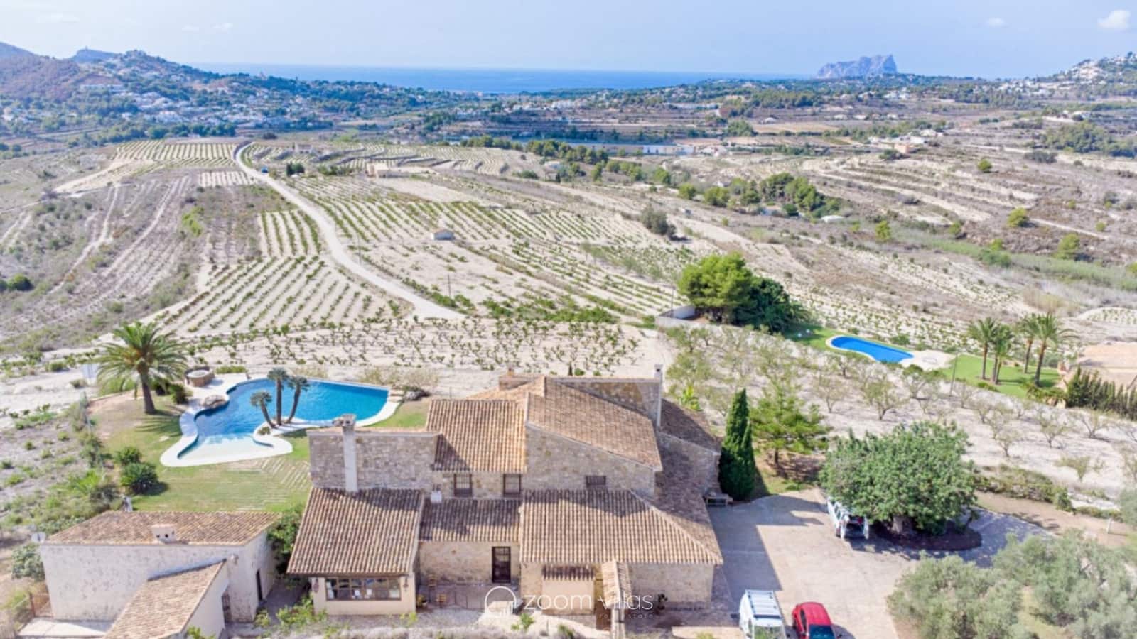 4 makuuhuone Maalaistalo myytävänä paikassa Moraira mukana uima-altaan - 4 200 000 € (Ref: 9598268)