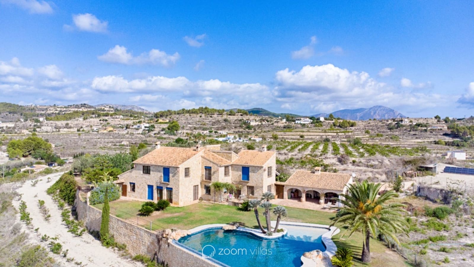 4 makuuhuone Maalaistalo myytävänä paikassa Moraira mukana uima-altaan - 4 200 000 € (Ref: 9598268)