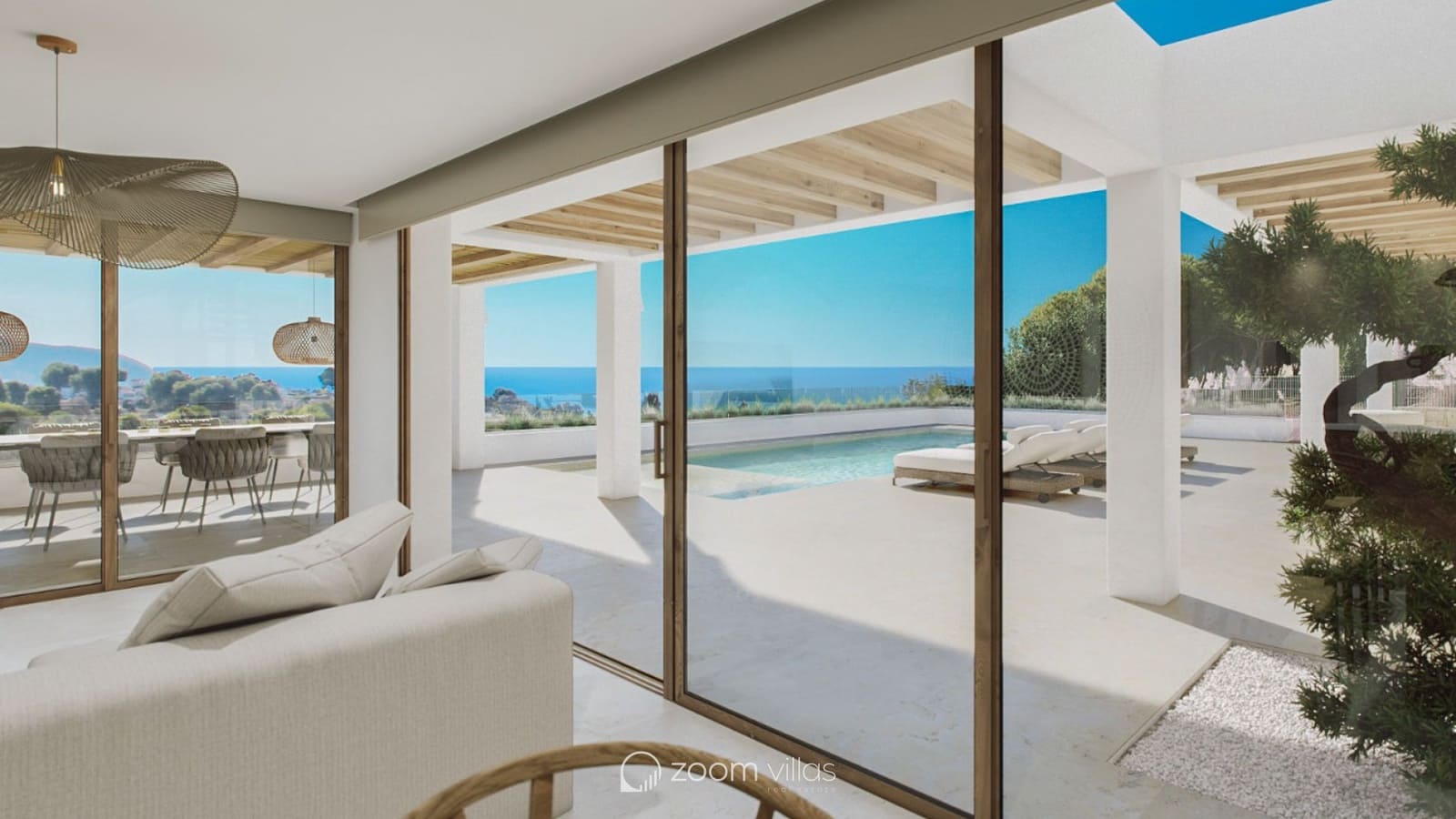 4 makuuhuone Huvila myytävänä paikassa Moraira - 2 300 000 € (Ref: 9665431)