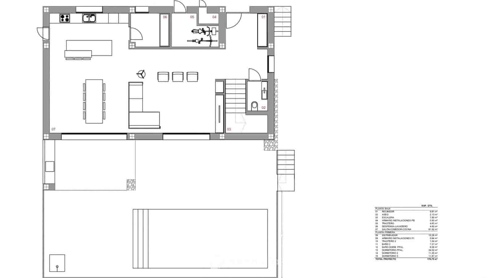 3 soveværelse Villa til salg i Alcalali / Alcanali med swimmingpool - € 765.000 (Ref: 9730855)
