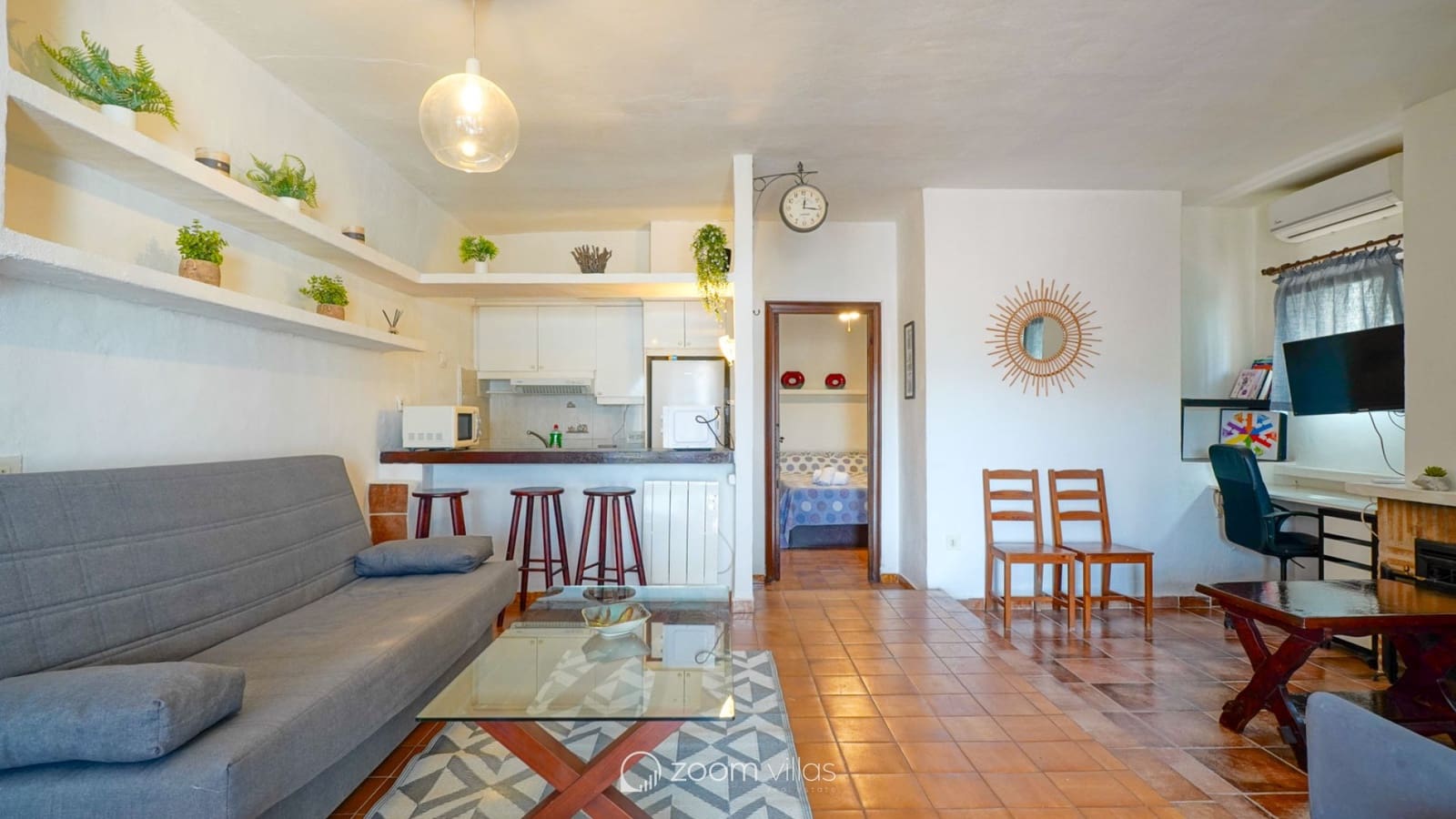 1 makuuhuone Huoneisto myytävänä paikassa Moraira mukana uima-altaan - 210 000 € (Ref: 9758092)