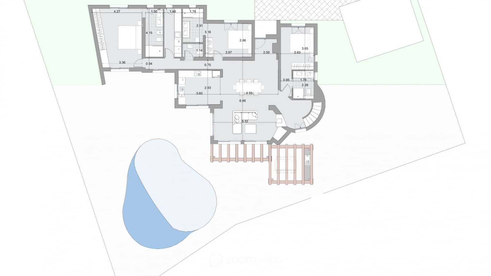 4 bedroom Villa for sale in Moraira - € 2,795,000 (Ref: 9765298)