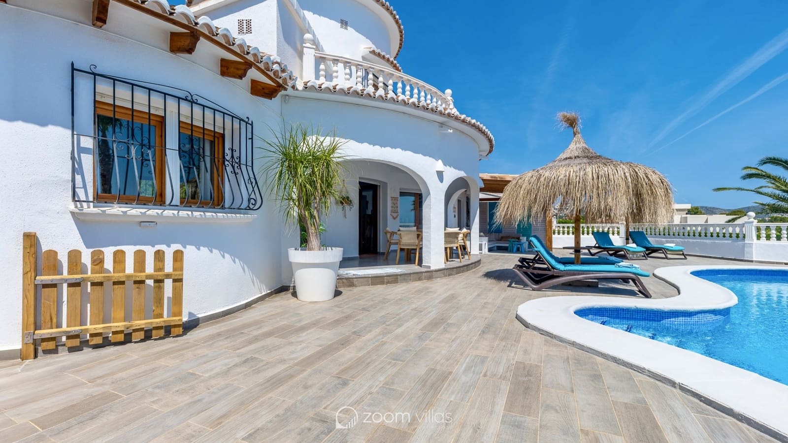 3 makuuhuone Huvila myytävänä paikassa Moraira mukana uima-altaan - 1 150 000 € (Ref: 9820894)