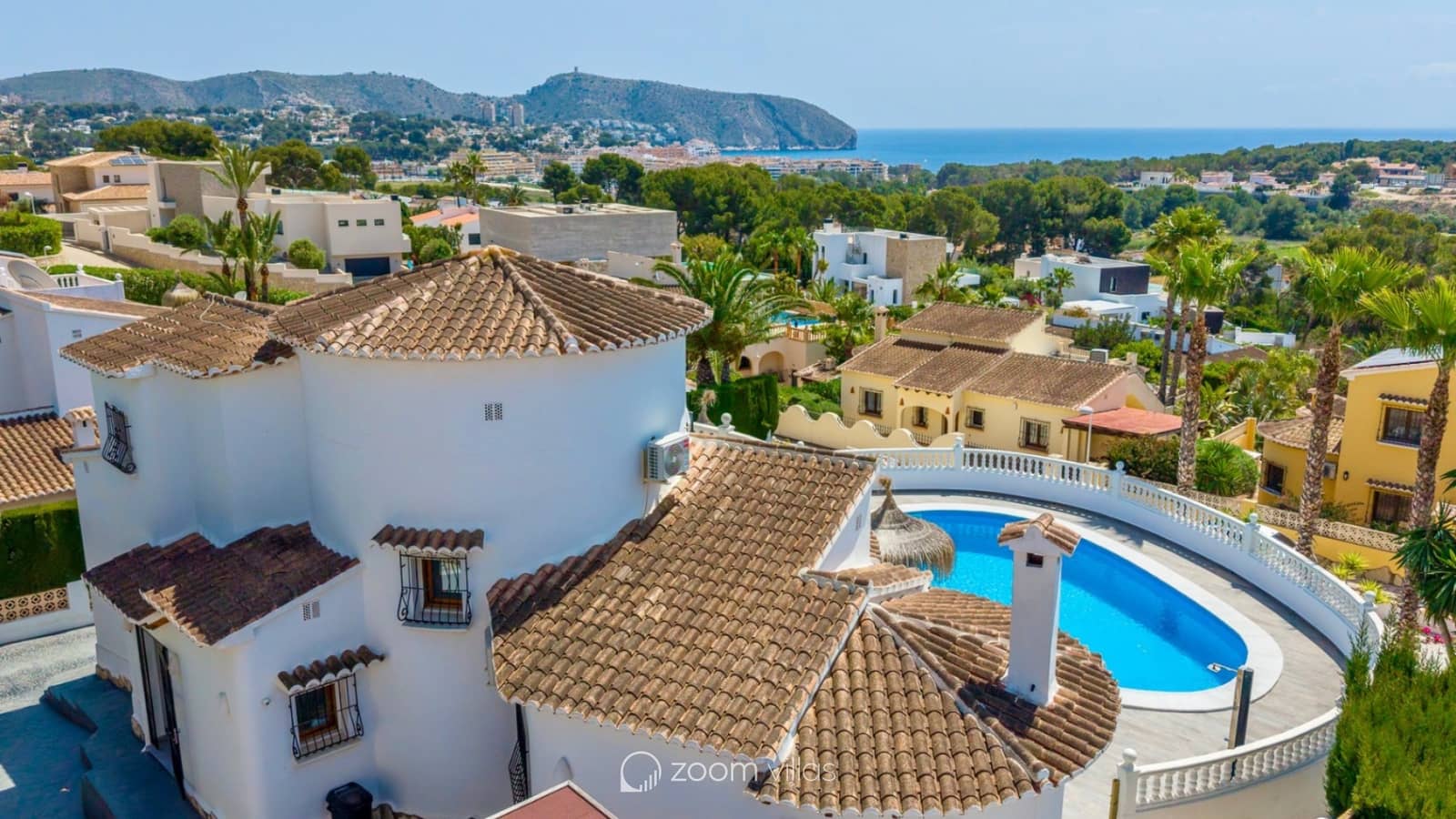 3 makuuhuone Huvila myytävänä paikassa Moraira mukana uima-altaan - 1 150 000 € (Ref: 9820894)