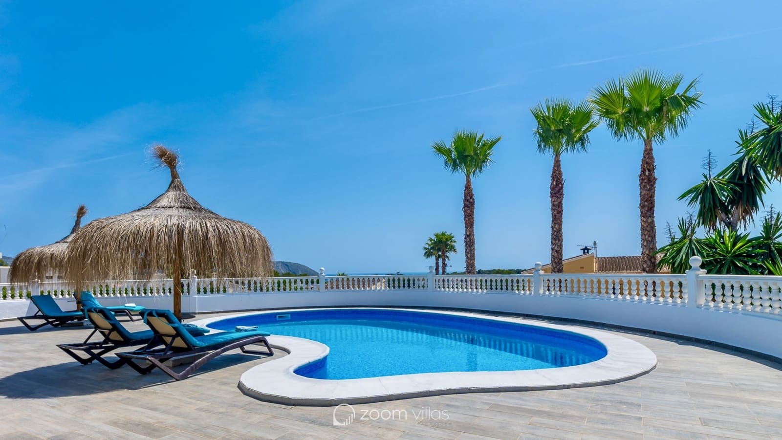 3 makuuhuone Huvila myytävänä paikassa Moraira mukana uima-altaan - 1 150 000 € (Ref: 9820894)