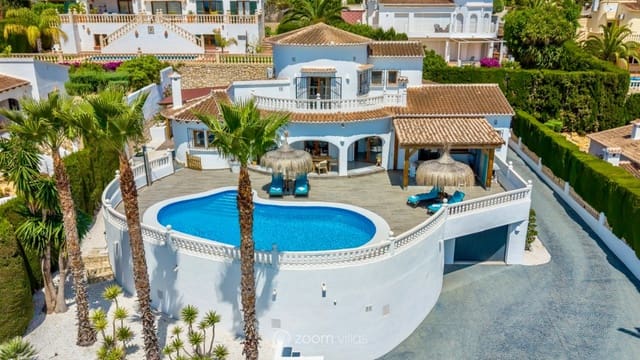 3 makuuhuone Huvila myytävänä paikassa Moraira, Teulada-Moraira mukana uima-altaan - 1 150 000 € (Ref: 9820894)