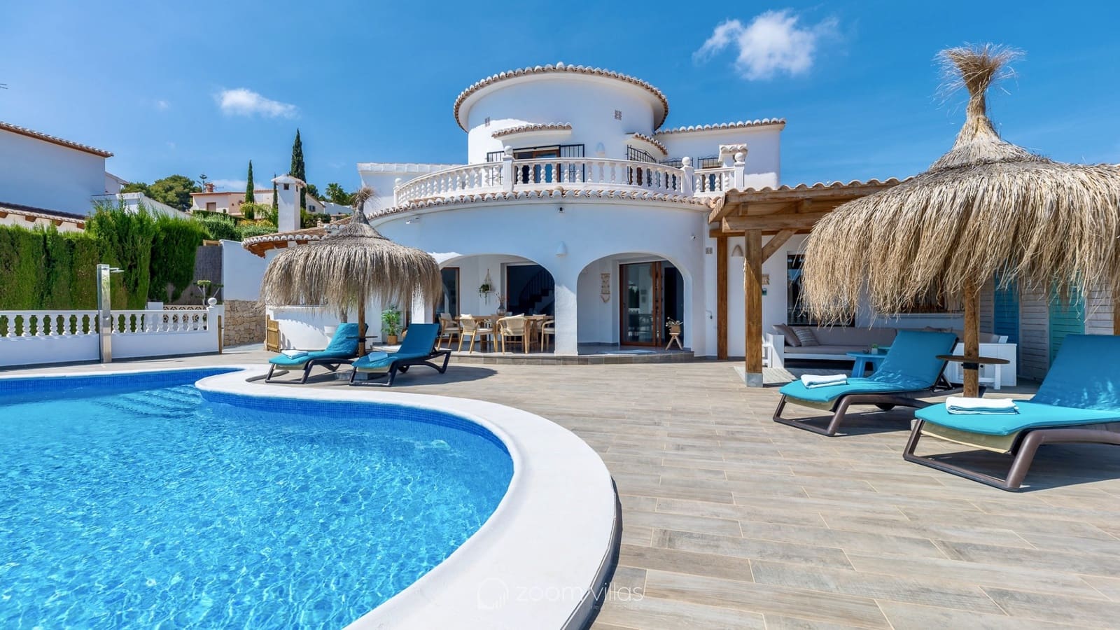 3 makuuhuone Huvila myytävänä paikassa Moraira mukana uima-altaan - 1 150 000 € (Ref: 9820894)