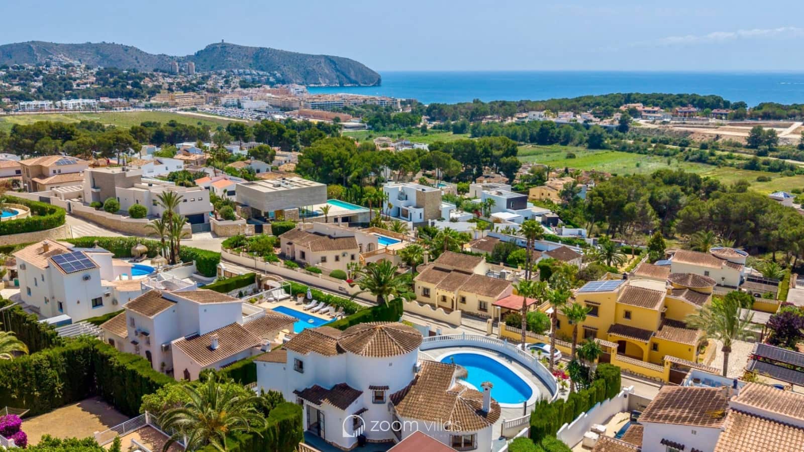 3 makuuhuone Huvila myytävänä paikassa Moraira mukana uima-altaan - 1 150 000 € (Ref: 9820894)