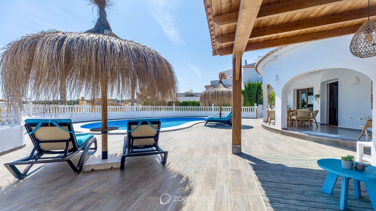 3 makuuhuone Huvila myytävänä paikassa Moraira mukana uima-altaan - 1 150 000 € (Ref: 9820894)