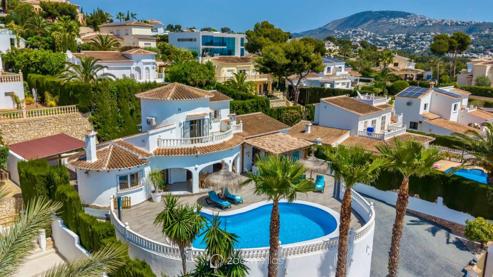 3 makuuhuone Huvila myytävänä paikassa Moraira mukana uima-altaan - 1 150 000 € (Ref: 9820894)