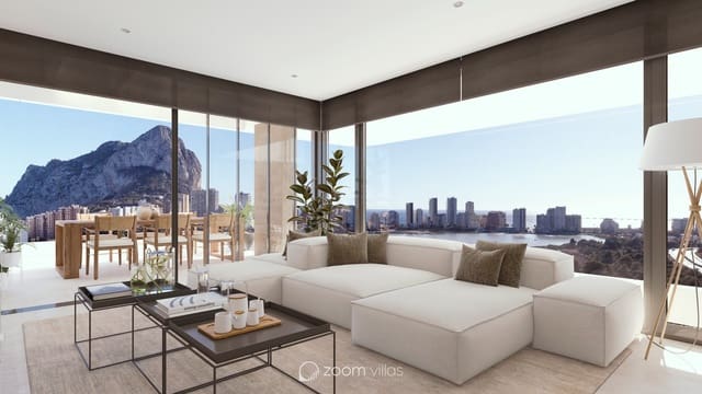 3 makuuhuone Huoneisto myytävänä paikassa Levante - Playa Fossa, Calpe / Calp mukana uima-altaan - 1 032 210 € (Ref: 9839960)