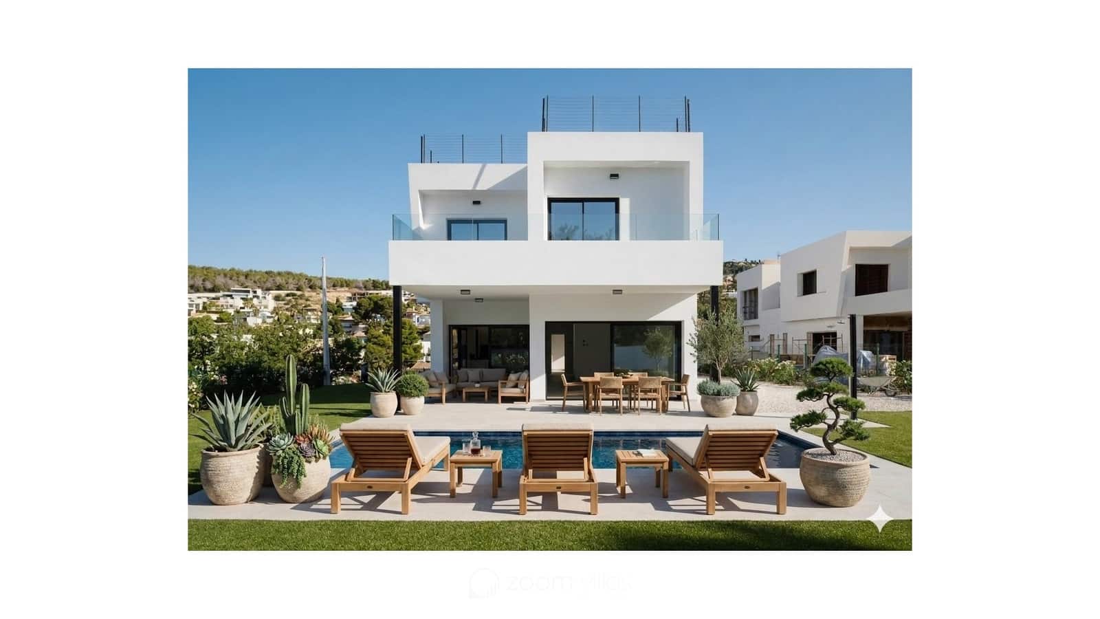 3 soverom Villa til salgs i Calpe / Calp med svømmebasseng garasje - € 925 000 (Ref: 9856053)