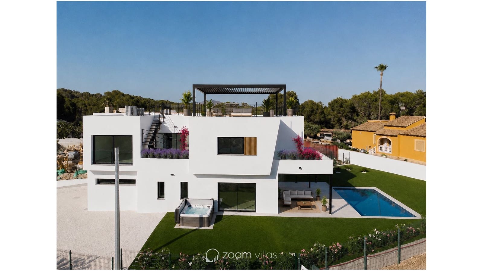 3 soverom Villa til salgs i Calpe / Calp med svømmebasseng garasje - € 925 000 (Ref: 9856053)