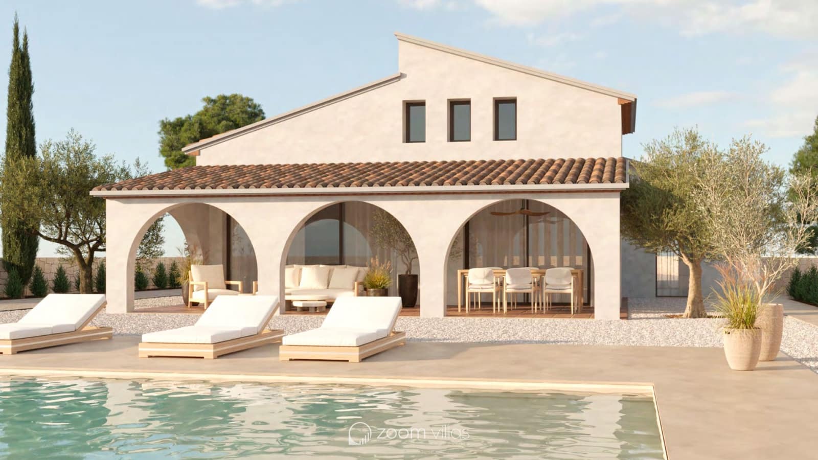 4 sovrum Villa till salu i Moraira med pool - 2 150 000 € (Ref: 9932441)