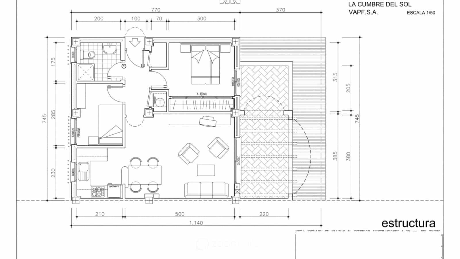 2 makuuhuone Huoneisto myytävänä paikassa Benitachell / Benitatxell mukana uima-altaan - 220 000 € (Ref: 9935052)
