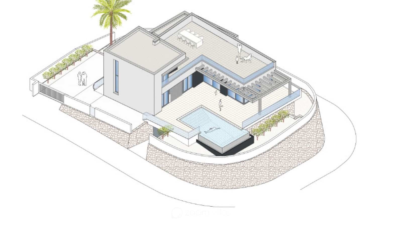 3 soveværelse Villa til salg i Moraira med swimmingpool - € 2.250.000 (Ref: 9989296)