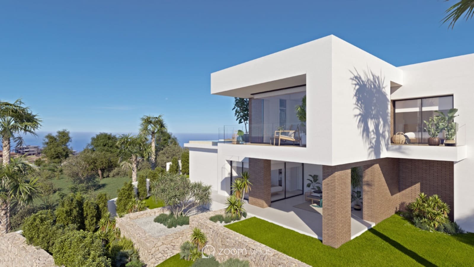 3 makuuhuone Huvila myytävänä paikassa Cumbre del Sol mukana uima-altaan - 2 073 000 € (Ref: 9999549)