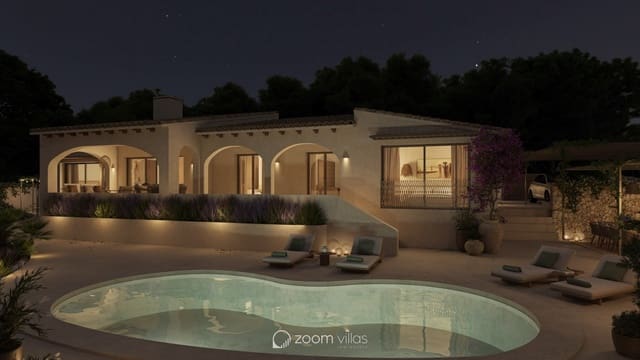 3 soveværelse Villa til salg i Benissa med swimmingpool garage - € 1.250.000 (Ref: 9999550)
