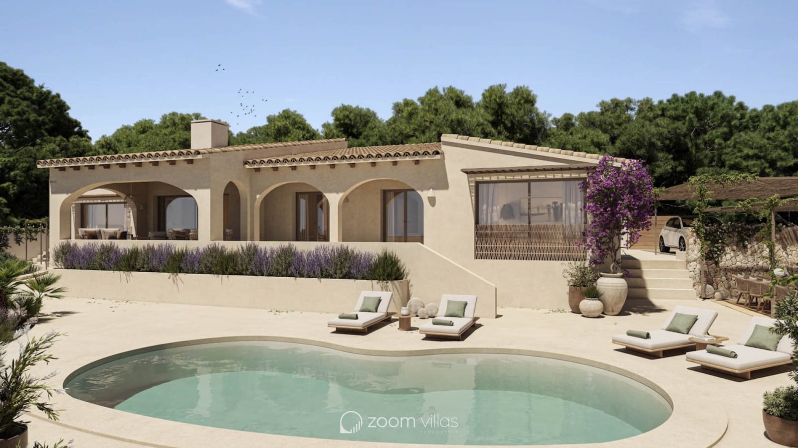 3 soveværelse Villa til salg i Benissa med swimmingpool - € 1.250.000 (Ref: 9999550)