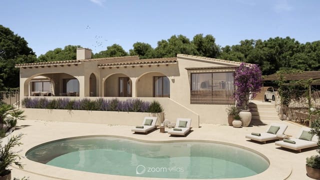 3 soveværelse Villa til salg i Benissa med swimmingpool garage - € 1.250.000 (Ref: 9999550)