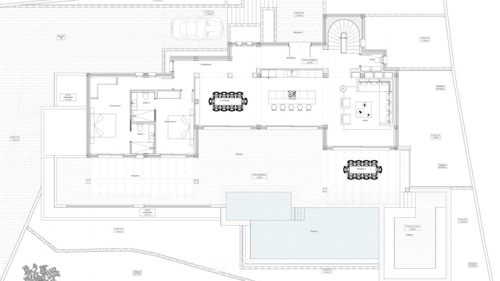 4 soverom Villa til salgs i Benissa med svømmebasseng - € 2 995 000 (Ref: 9999552)