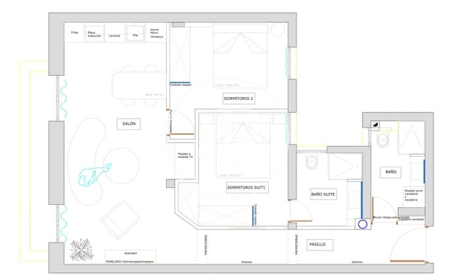 Apartamento de 2 habitaciones en Goya, Madrid ciudad en venta - 1.300.000 € (Ref: 10004235)