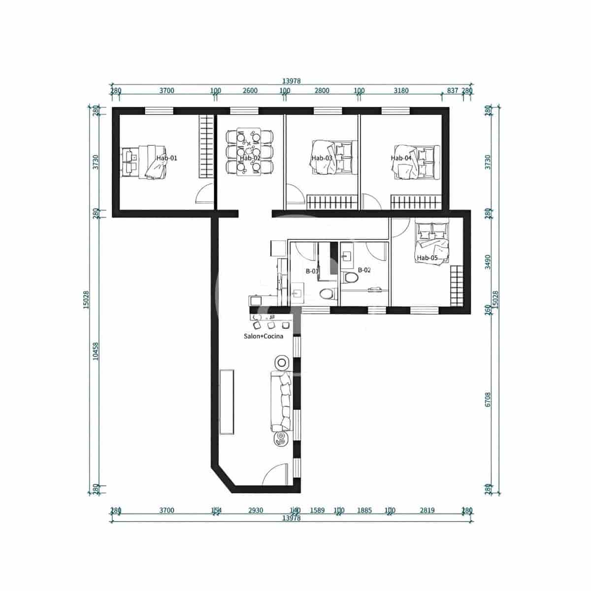 4 sypialnia Apartament na sprzedaż w Miasto Madryt - 1 350 000 € (Ref: 10043072)