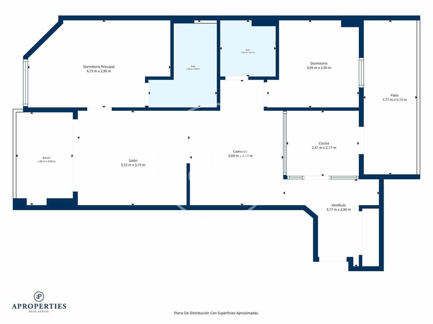 2 makuuhuone Huoneisto myytävänä paikassa Madrid kaupunki - 875 000 € (Ref: 10044864)