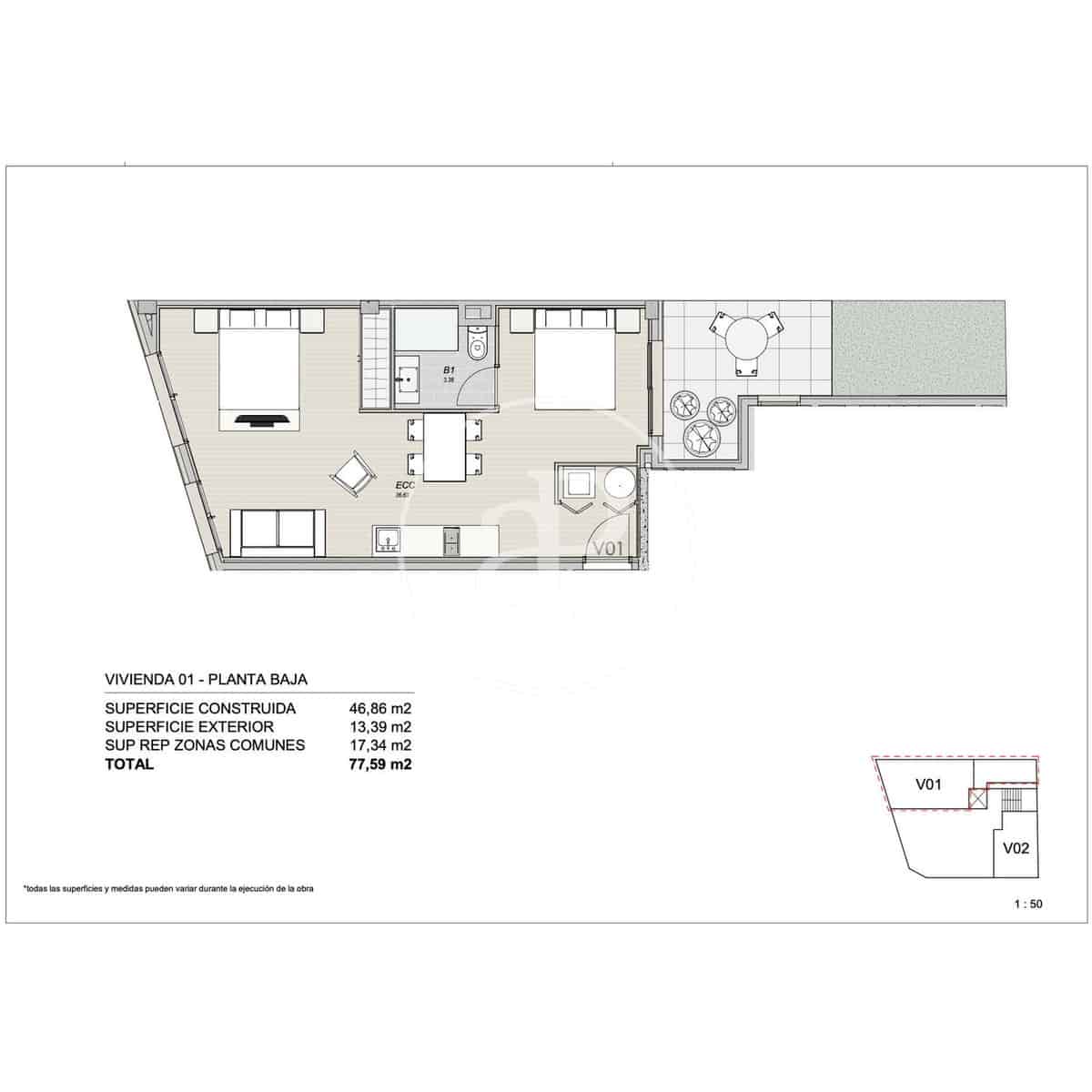 Apartment zu verkaufen in Madrid Stadt - 795.000 € (Ref: 10047370)