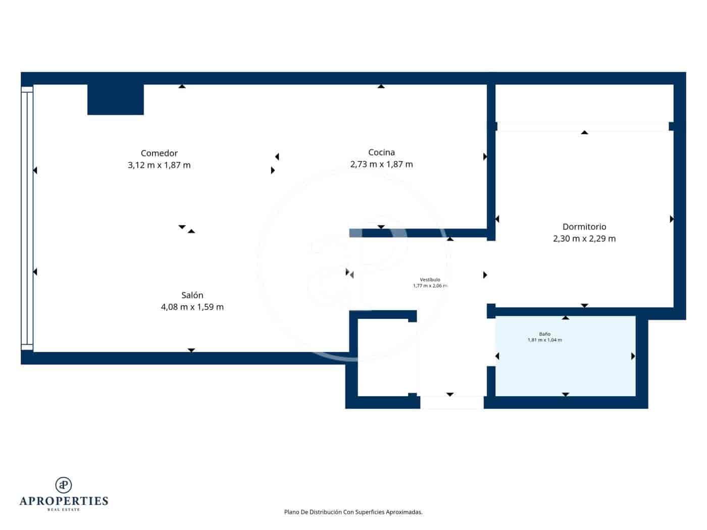 1 quarto Apartamento para arrendar em Madrid cidade - 2 350 € (Ref: 10055333)