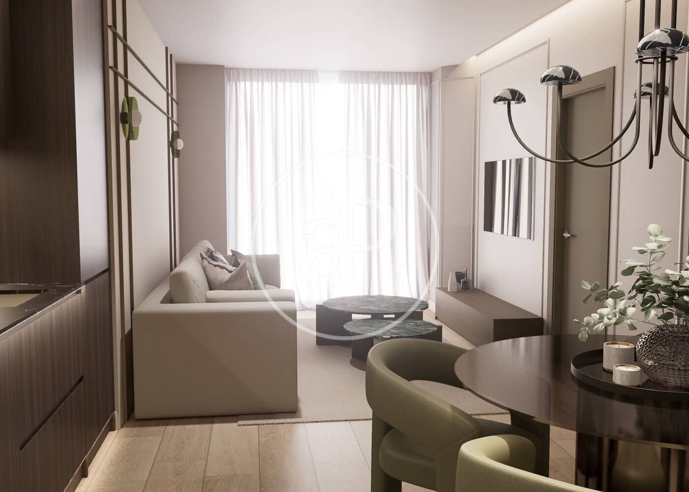 Apartamento de 1 habitación en Madrid ciudad en venta - 554.000 € (Ref: 10059184)