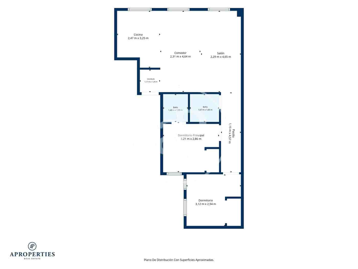 Apartamento de 2 habitaciones en Madrid ciudad en alquiler - 3.500 € (Ref: 10059186)