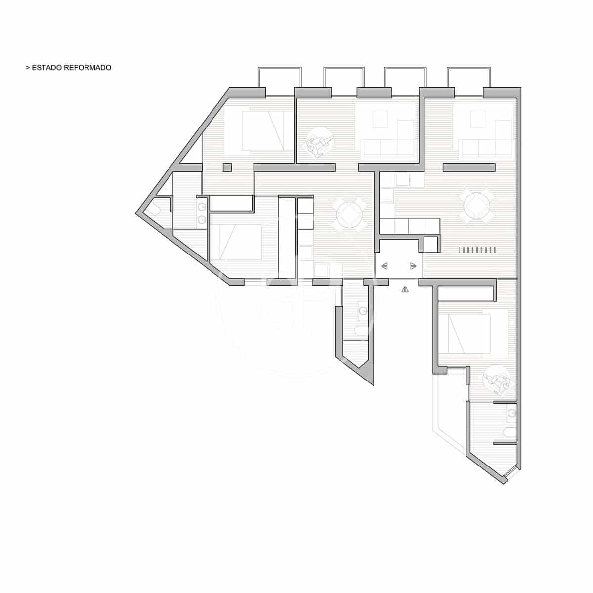 4 sovrum Lägenhet till salu i Madrid stad - 725 000 € (Ref: 10067815)