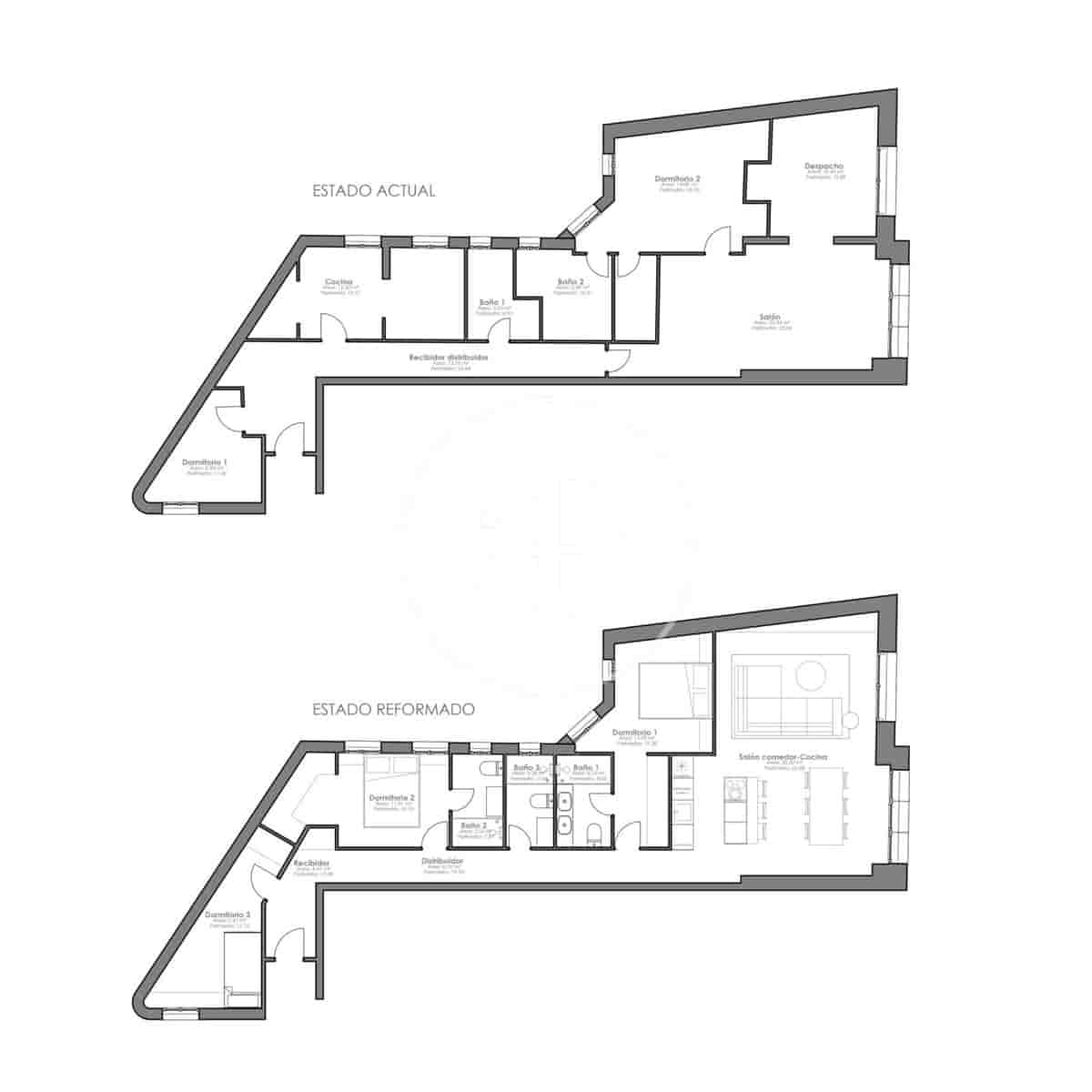 3 bedroom Apartment for sale in Madrid city - € 1,450,000 (Ref: 10075573)