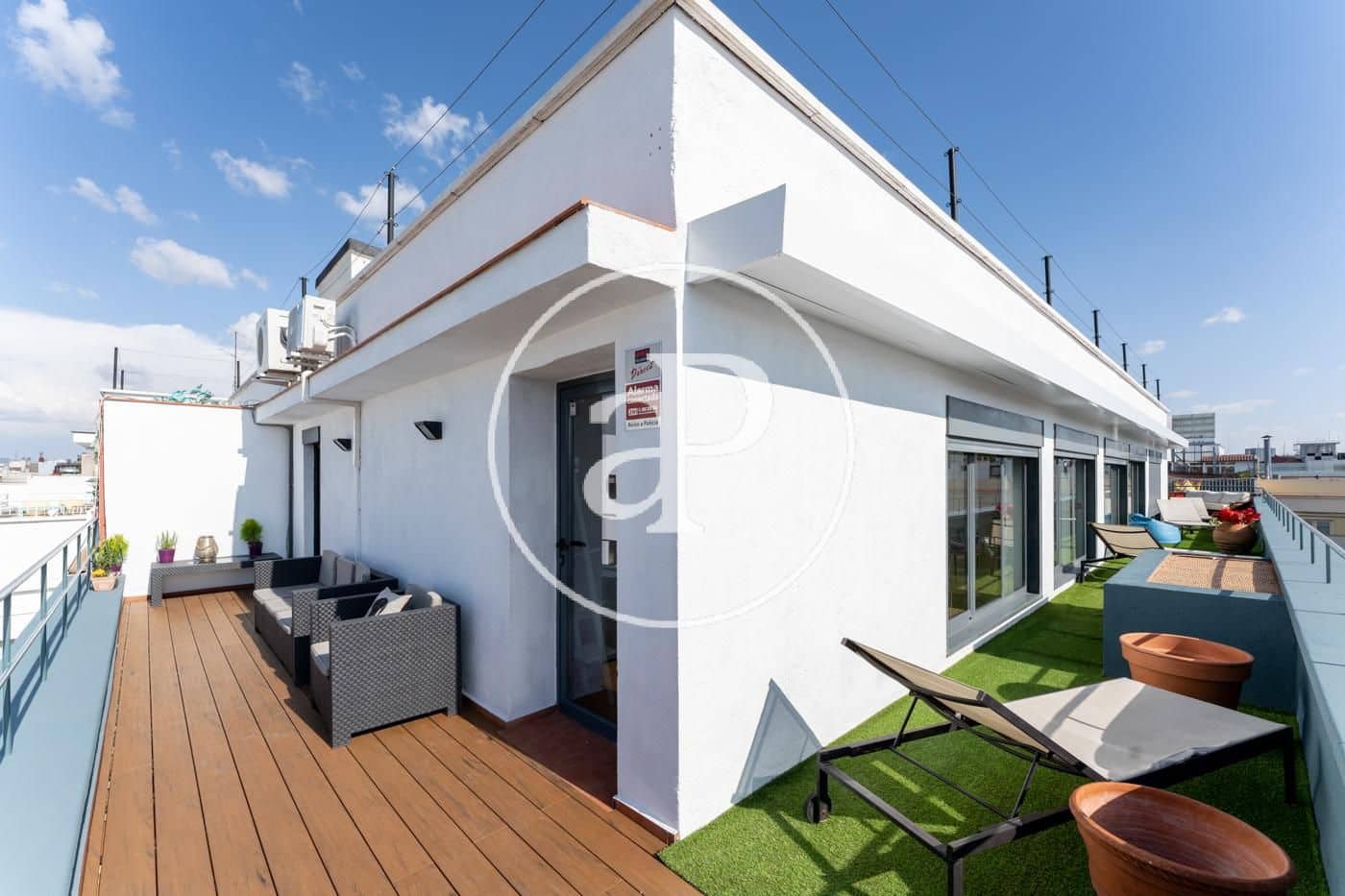 Penthouse de 3 chambres à louer à Madrid ville avec garage - 3 900 € (Ref: 10078186)