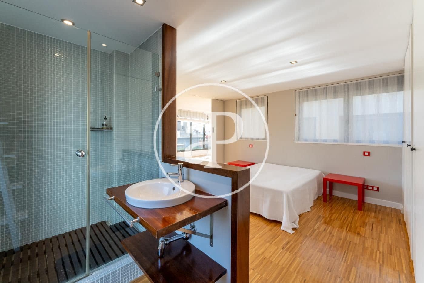 Penthouse de 3 chambres à louer à Madrid ville avec garage - 3 900 € (Ref: 10078186)