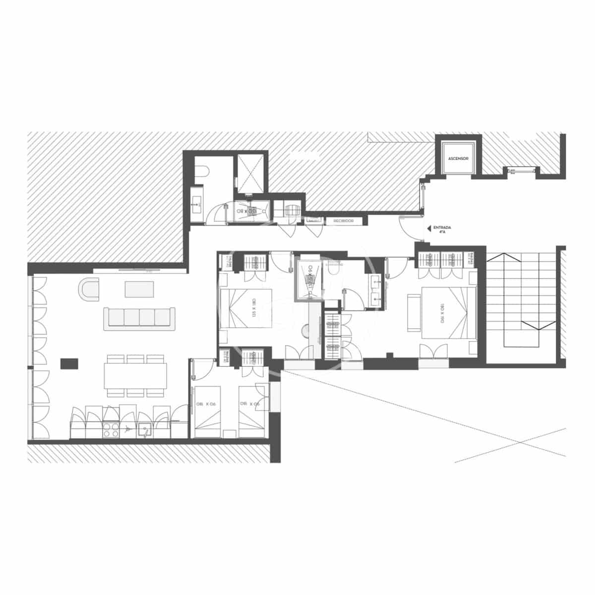 3 Zimmer Apartment zu verkaufen in Madrid Stadt - 1.699.000 € (Ref: 10078189)