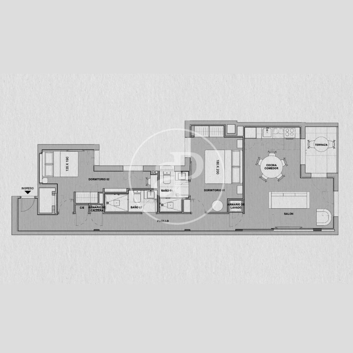 2 sypialnia Apartament na sprzedaż w Miasto Madryt - 1 159 000 € (Ref: 10078191)