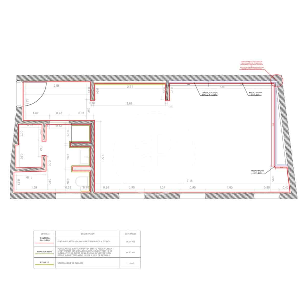 1 makuuhuone Huoneisto myytävänä paikassa Madrid kaupunki - 445 000 € (Ref: 10081083)
