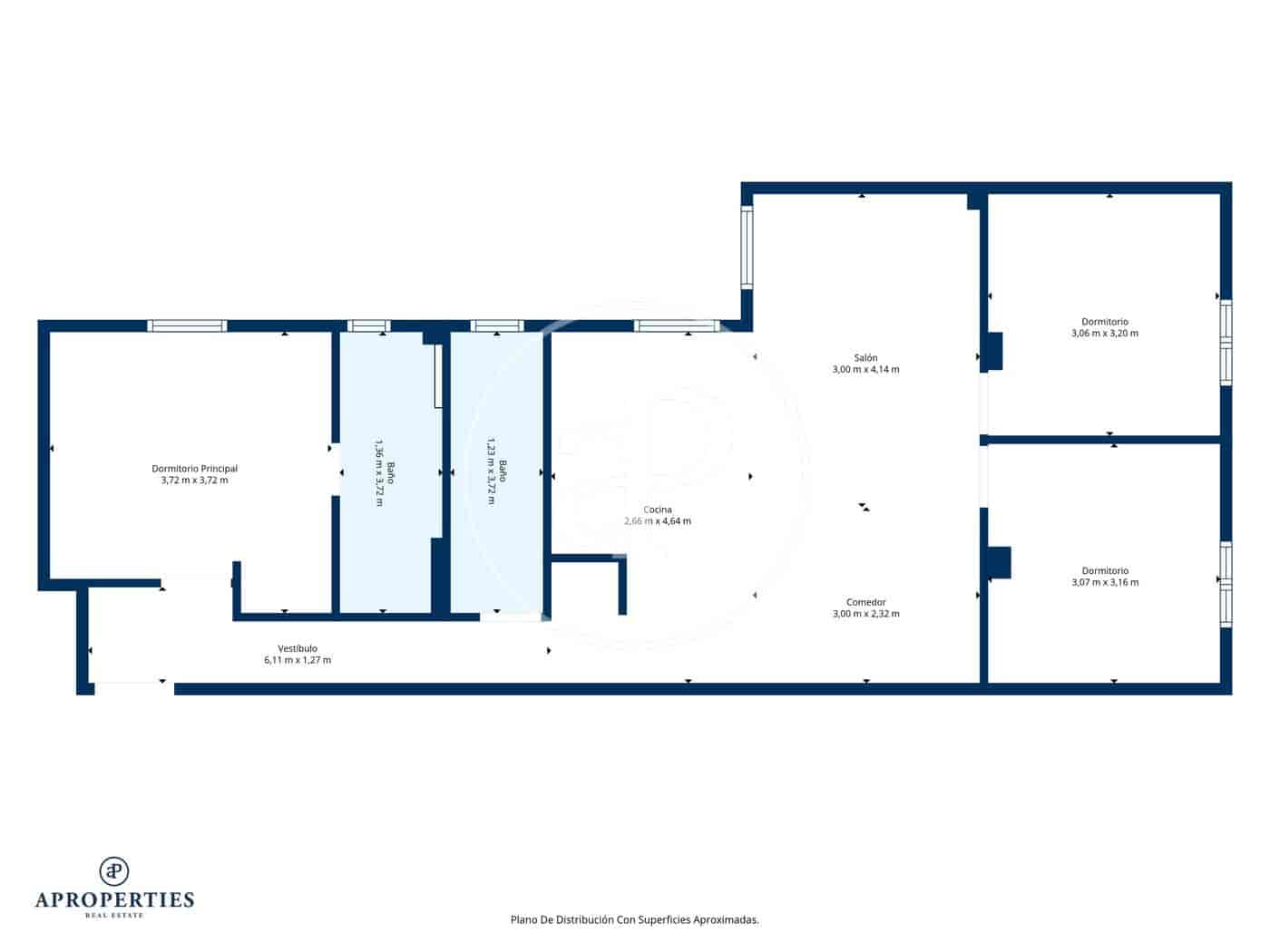 3 soverom Leilighet til salgs i Madrid by - € 790 000 (Ref: 10089564)