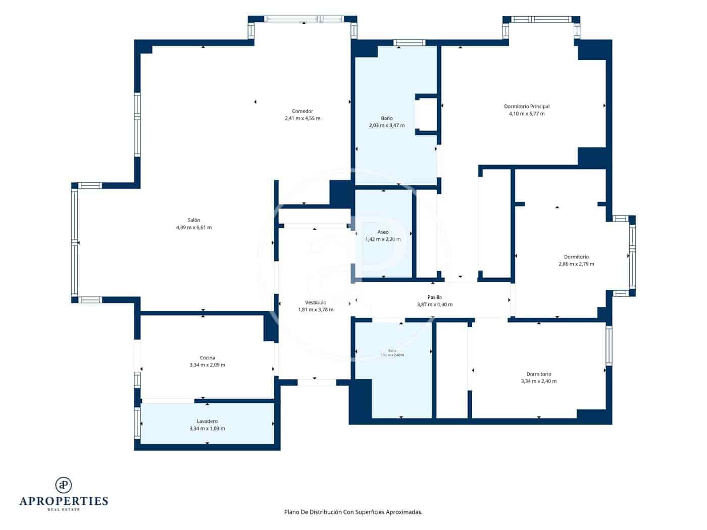 3 soverom Leilighet til salgs i Madrid by med svømmebasseng garasje - € 1 150 000 (Ref: 10094520)