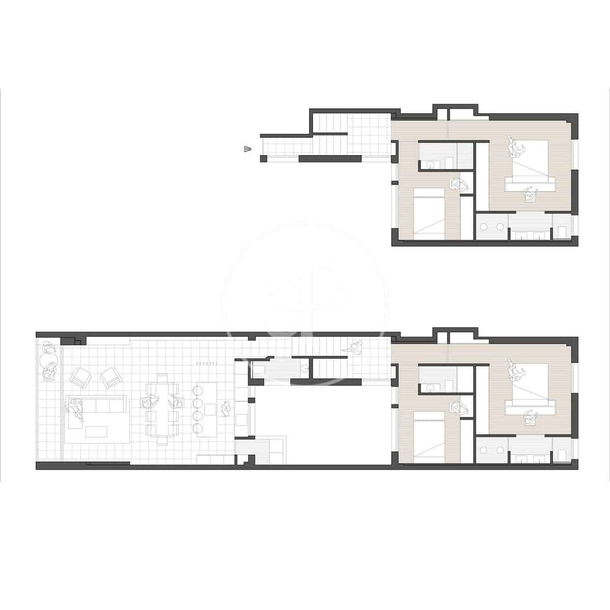 2 quarto Apartamento para venda em Madrid cidade com garagem - 1 285 000 € (Ref: 10100206)