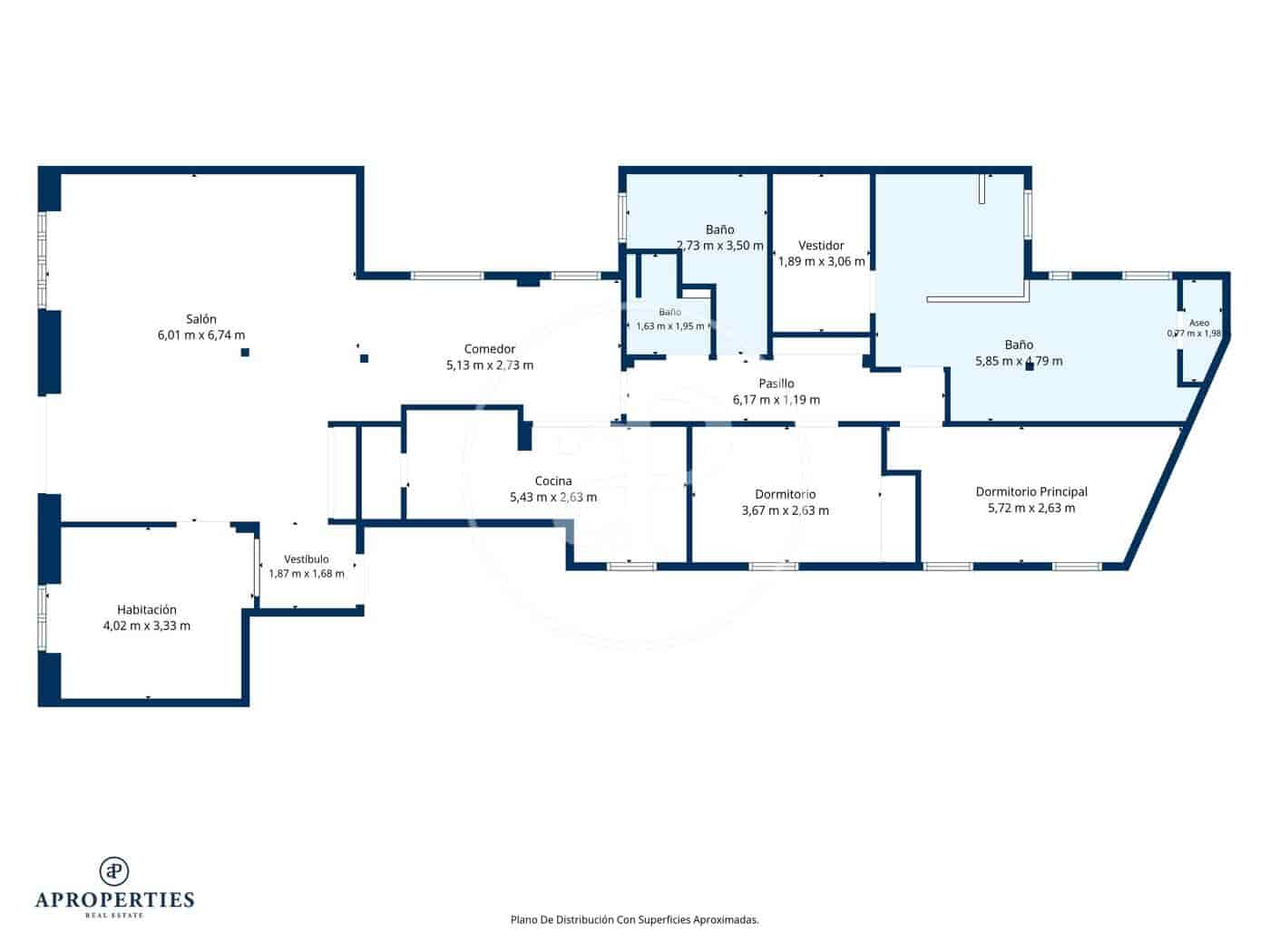 3 sovrum Lägenhet att hyra i Madrid stad med garage - 4 275 € (Ref: 10102491)