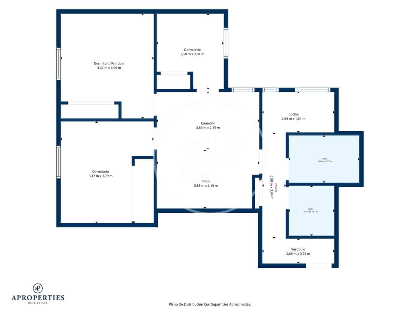 3 chambre Appartement à vendre à Madrid ville - 785 000 € (Ref: 10102492)