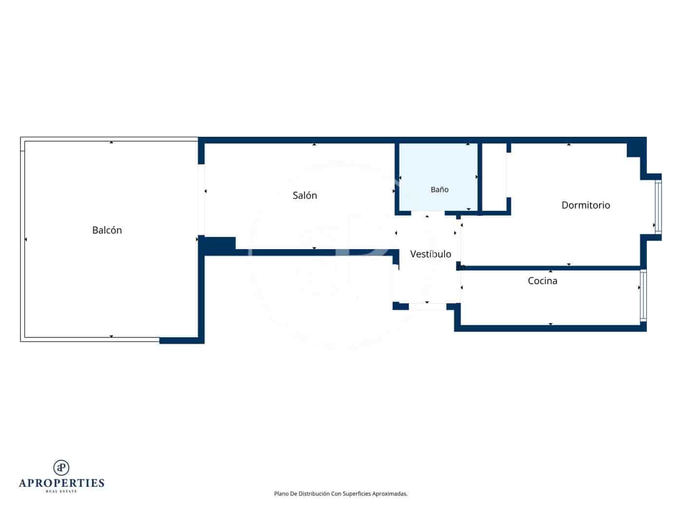 1 bedroom Apartment for sale in Madrid city with garage - € 370,000 (Ref: 10109630)