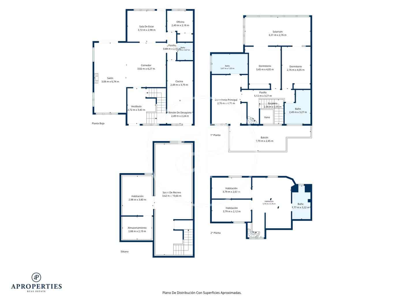 6 quarto Apartamento para venda em Madrid cidade - 1 250 000 € (Ref: 10115674)
