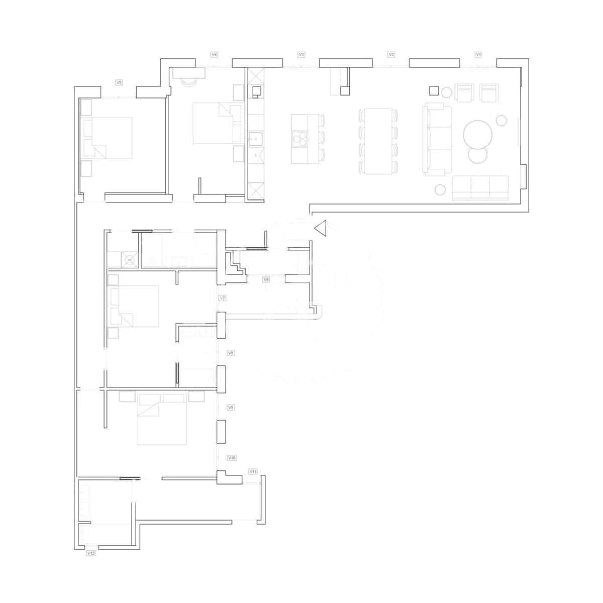 4 chambre Appartement à vendre à Madrid ville - 1 650 000 € (Ref: 10135977)